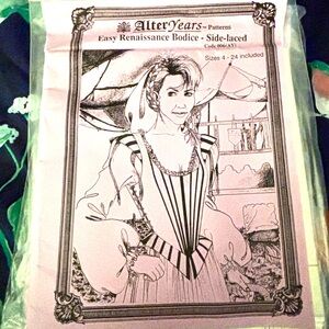 Easy Renaissance Bodice - Side-laced" by Alter Years Pattern